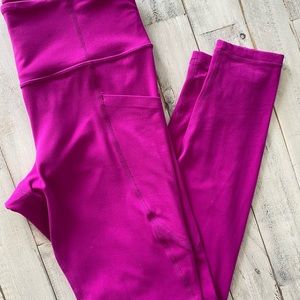 Athleta Magenta 7/8 length leggings